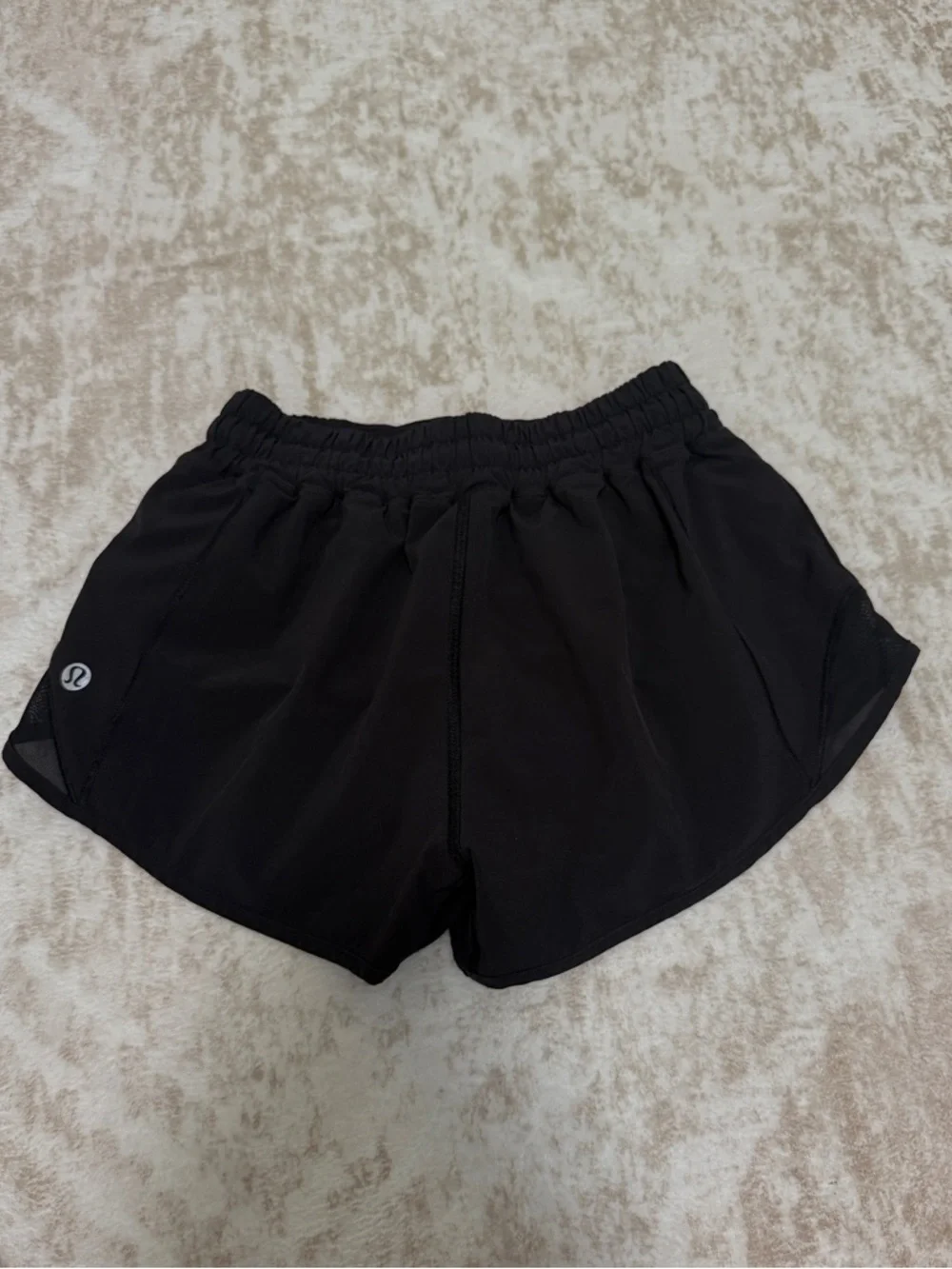 Lululemon Hotty Hot Shorts Low Rise 2.5” Black Size 2